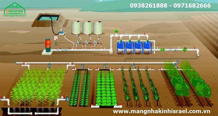 Hướng dẫn lắp đặt hệ thống tưới nhỏ giọt