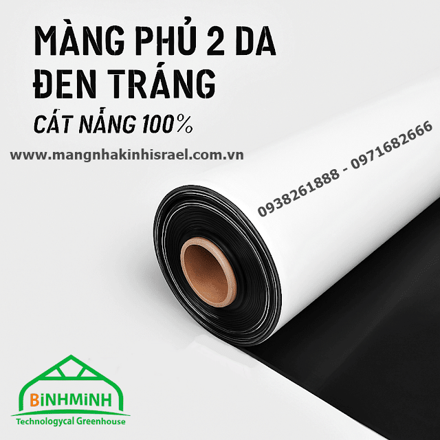 Màng phủ 2 da đen trắng – Giải pháp tối ưu cho chăn nuôi và nuôi trồng thủy sản