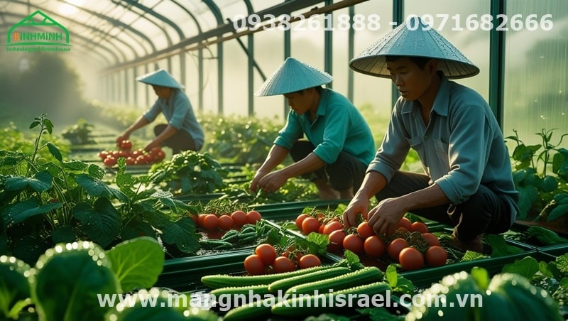 Bạt Nhà Kính Politiv Israel: Kiến Tạo Niềm Tin, Nâng Tầm Bữa Ăn Sạch Cho Gia Đình Việt