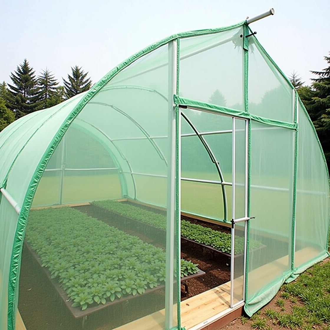 Lưới chắn côn trùng Politiv Israel 3.7m x 50m 4 Luoi chan con trung Israel Công ty cổ phần công nghệ tưới Bình Minh