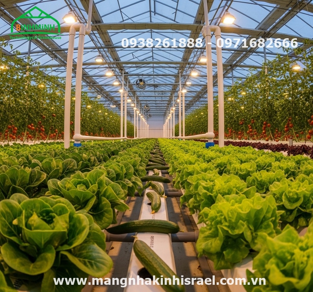 Màng Nhà Kính & Aquaponics: Nông Nghiệp Thông Minh Thời Đại Mới – Lợi Ích Vàng Cho Nông Dân Việt
